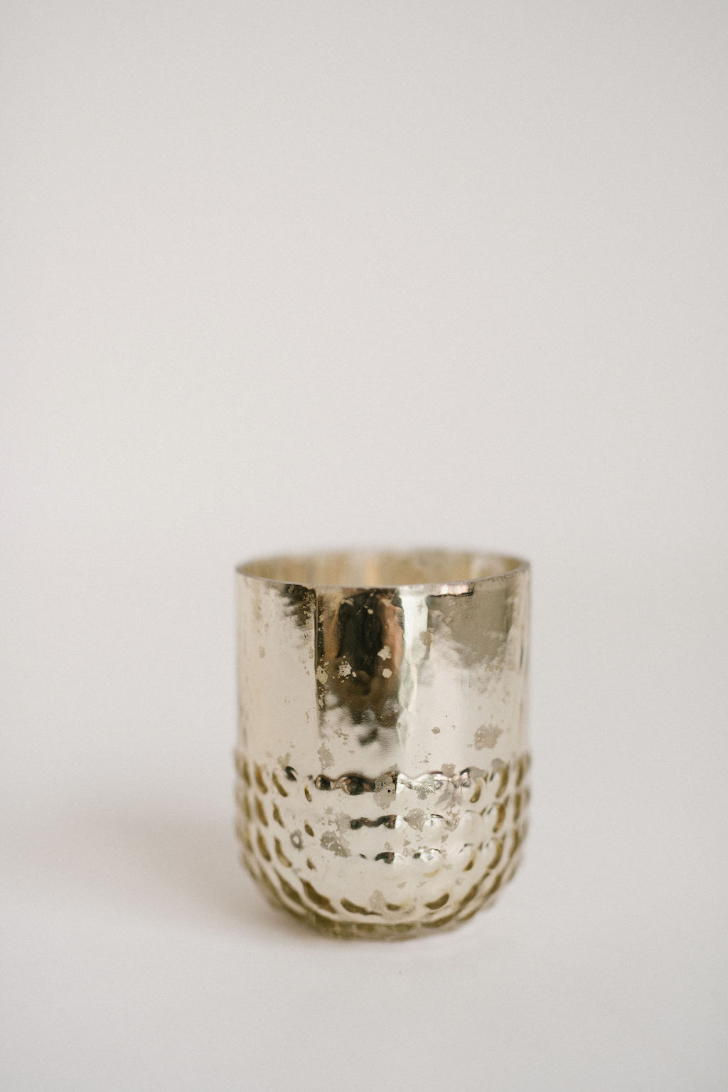 Duluth Wedding Rentals - Gold Mercury Glass Votives 5